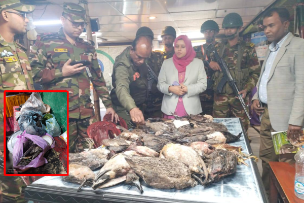 সিলেটের হরিপুরে বন্যপ্রাণী বিক্রির অভিযোগে ৪০ হাজার টাকা জরিমানা